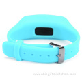 Silicone Sports LCD Bracelet Pedometer